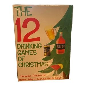 The 12‎ Drinking Games Of Christmas 100% Complete Holiday Fun Game
